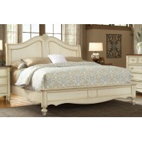 American Woodcrafters Chateau Sleigh Bed, King