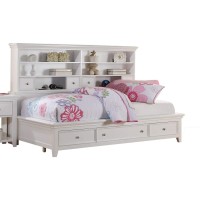 Acme Furniture Lacey Storage Daybed, Twin, White