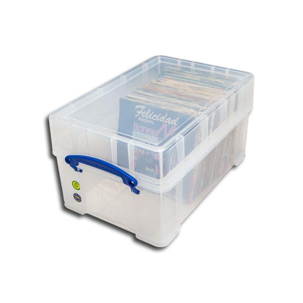 Really Useful Plastic Storage Box 9 Litre With Xl Lid Clear