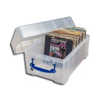 Really Useful Plastic Storage Box 9 Litre With Xl Lid Clear