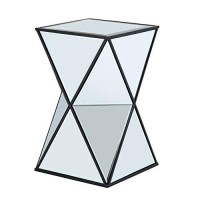 Madison Park Angular Mirror Accent Table