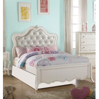 ACME Edalene Twin Bed Pearl White