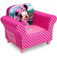 Delta Children Kids Character Upholstered Chair, Minnie Mouse