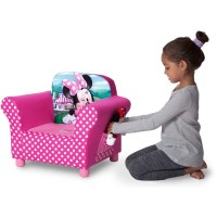 Delta Children Kids Character Upholstered Chair, Minnie Mouse