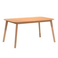 Christopher Knight Home Nyala Wood Dining Table, Natural Oak Finish