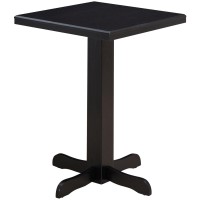 SQUARE PUB TABLE - CHESTNUT