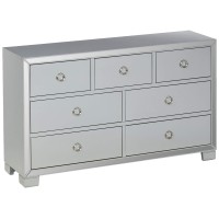 Acme Voeville Ii 7 Drawers Dresser In Platinum