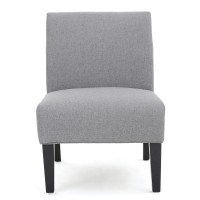 Christopher Knight Home Kassi Fabric Accent Chair, Grey