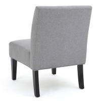 Christopher Knight Home Kassi Fabric Accent Chair, Grey