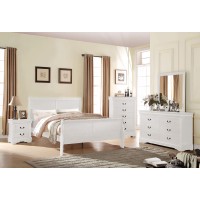 Acme Louis Philippe Full Bed In White