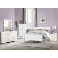 Acme Louis Philippe Full Bed In White