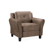 Lifestyle Solutions Harrington Armchair Brown