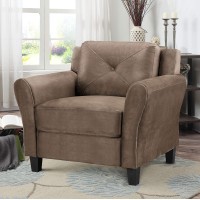 Lifestyle Solutions Harrington Armchair Brown