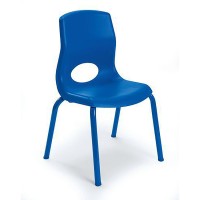 Childrens Factory Angeles Myposture 12H Desk Chairs For Boysgirls, Preschoolhomeschooldaycareplayroom Kids Chairs, Flexible Seating For Classroom, Set Of 4, Blue,Ab8012Pb4