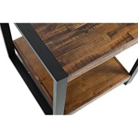 Loftworks Modern Acacia End Table