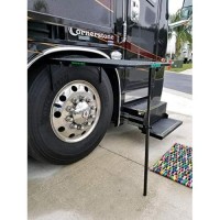 Tire Table Vehicle Tire-Mounted Steel Camping, Travel, Tailgating And Outdoor Work Table, Black (Steel) , 29 X 23 X 1.5