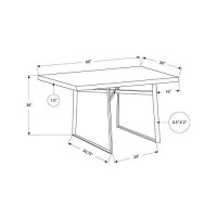 Monarch Specialties I Dining Table - 36