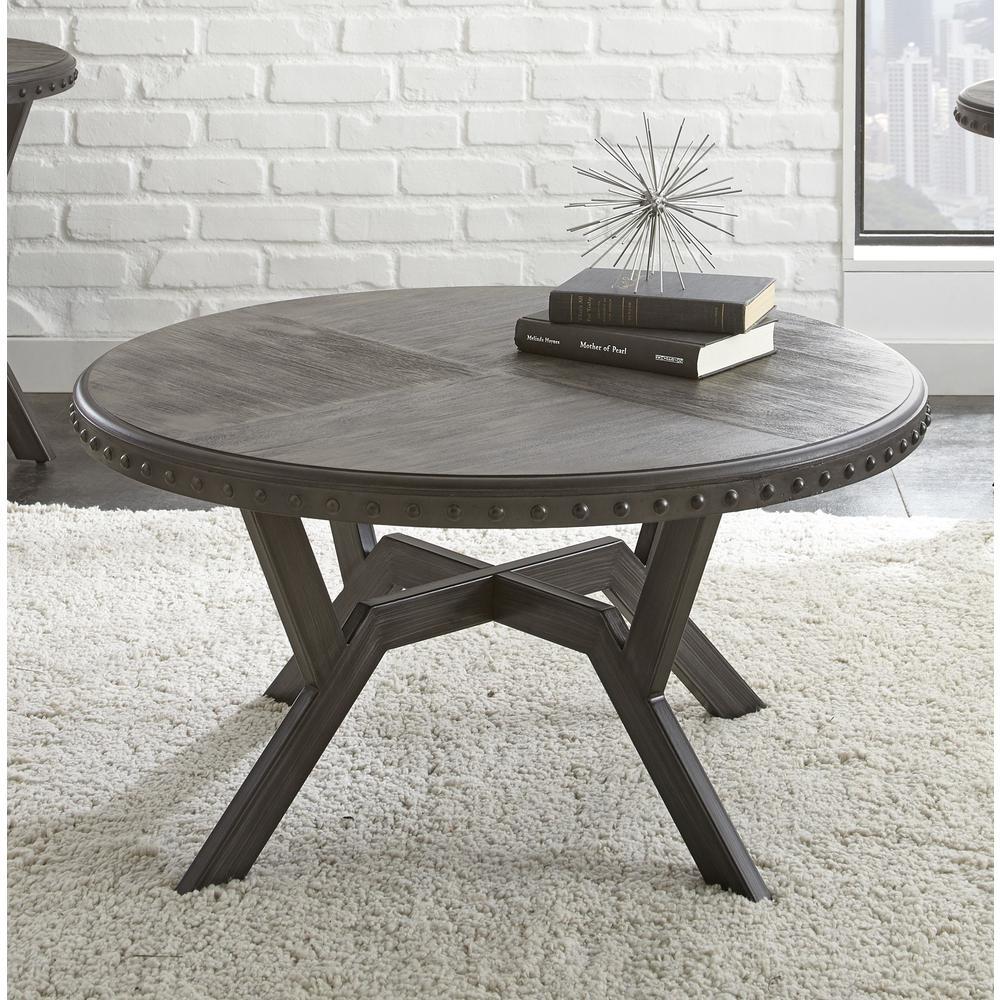 Alamo Round Cocktail Table