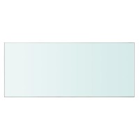 vidaXL Shelf Panel Glass Clear 276x118 243831