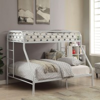 Acme Tritan Twin XL Over Queen Bunkbed in White