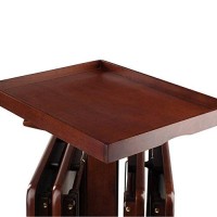 Winsome Isabelle Snack table, Walnut 19.69x15.91x36.22