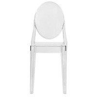 Leisuremod Marion Acrylic Modern Chair In Clear