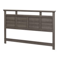 South Shore Versa Headboard, King 78-Inch, Gray Maple