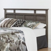 South Shore Versa Headboard, King 78-Inch, Gray Maple