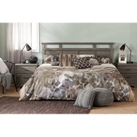 South Shore Versa Headboard, King 78-Inch, Gray Maple