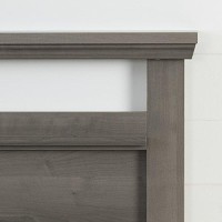 South Shore Versa Headboard, King 78-Inch, Gray Maple