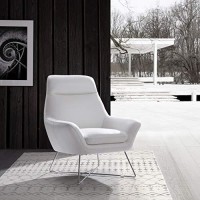 Whiteline Modern Living Club Chair White