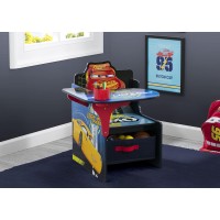 Delta Children Chair Desk With Storage Bin, Disney/Pixar Cars