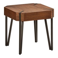 Hamburg Contemporary Contemporary MDFMetal End Table