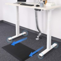 Flexispot Height Adjustable Desk Leg Casters Wheels Set Of 4 Pcs