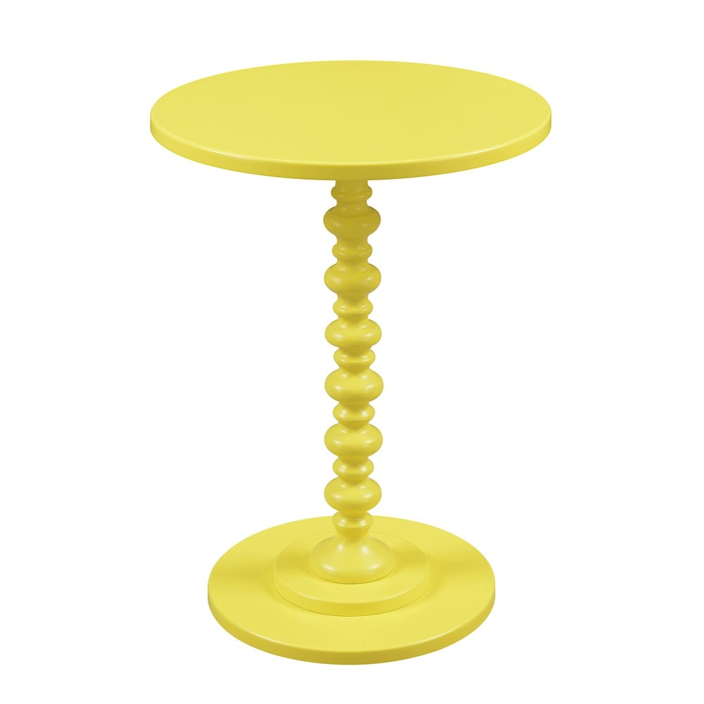 Convenience Concepts Palm Beach Spindle Table Yellow