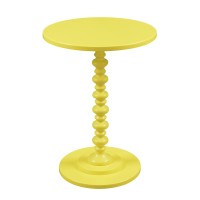 Convenience Concepts Palm Beach Spindle Table Yellow