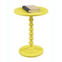 Convenience Concepts Palm Beach Spindle Table Yellow