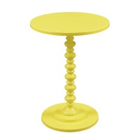 Convenience Concepts Palm Beach Spindle Table Yellow