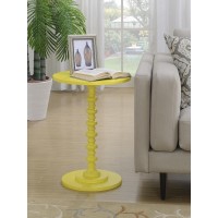 Convenience Concepts Palm Beach Spindle Table Yellow