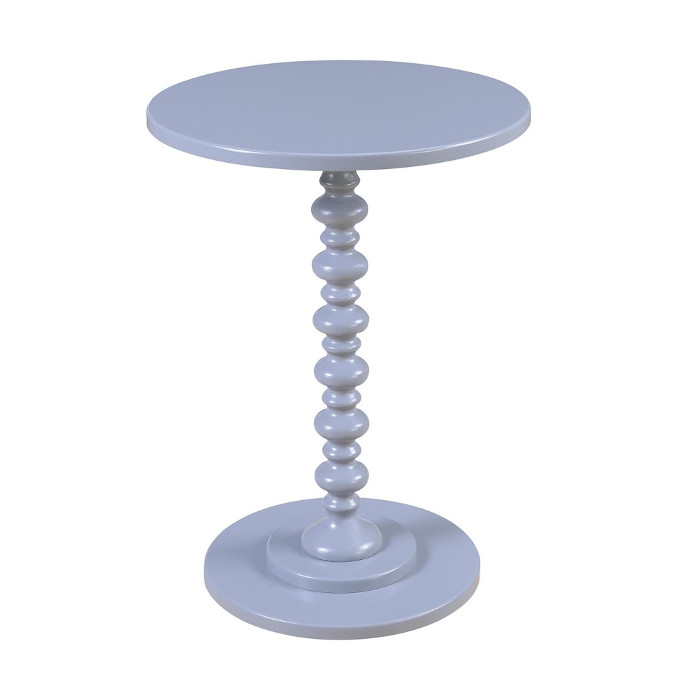 Convenience Concepts Palm Beach Spindle Table Gray