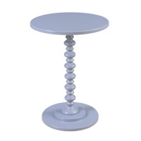 Convenience Concepts Palm Beach Spindle Table Gray