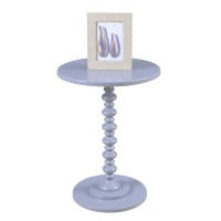 Convenience Concepts Palm Beach Spindle Table Gray