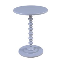 Convenience Concepts Palm Beach Spindle Table Gray