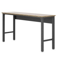 Manhattan Comfort Fortress Collection Modern Designed Durable Worktop Garage Table Great For Home Improvement Projects Stainles