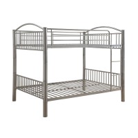 Acme Cayelynn Full Over Full Bunk Bed in Silver