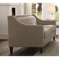 ACME Suzanne Beige Fabric Loveseat