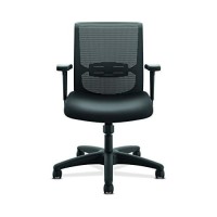 The Hon Company Honcms1Aur10 Hon Convergence Task Computer Chair For Office Desk, Black Vinyl (Hct1Mm), Mesh Back