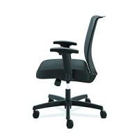 The Hon Company Honcms1Aur10 Hon Convergence Task Computer Chair For Office Desk, Black Vinyl (Hct1Mm), Mesh Back