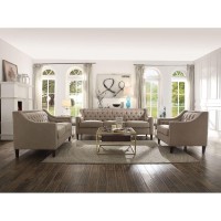 Acme Suzanne Sofa In Beige Fabric 54010(D0102H7Cg28)