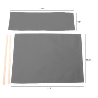 Replacement Cover Canvas For Director'S Chair (Flat Stick) (Grey)